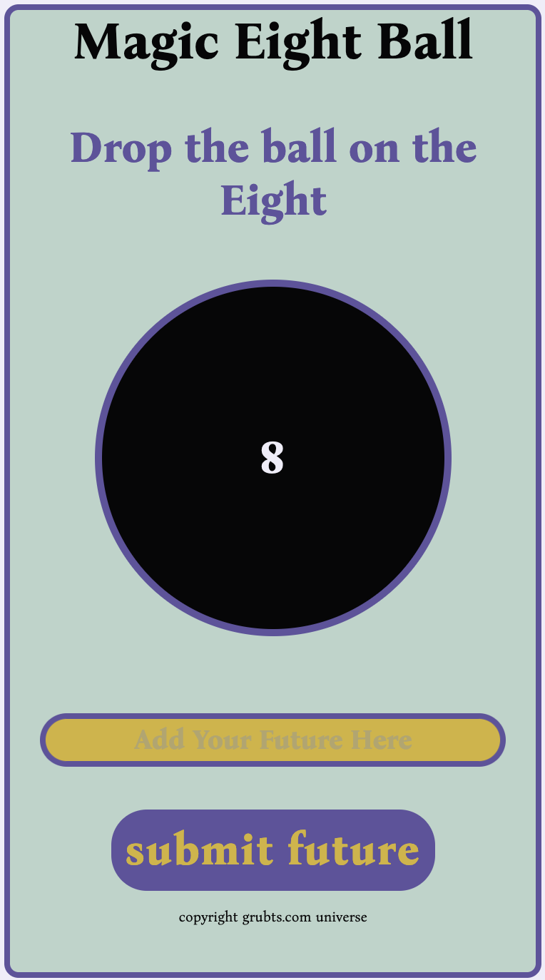 magic eight ball